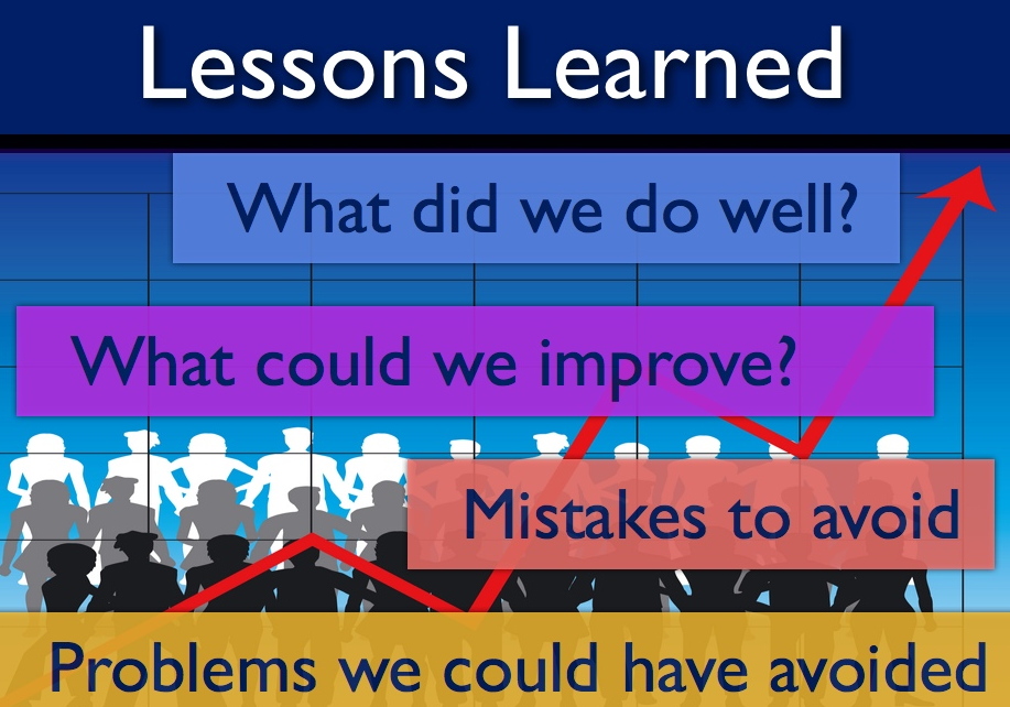 Laboratory Lessons Learned Pages